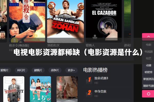 电视电影资源都稀缺(电影资源是什么)