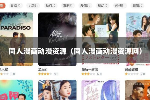 同人漫画动漫资源(同人漫画动漫资源网)