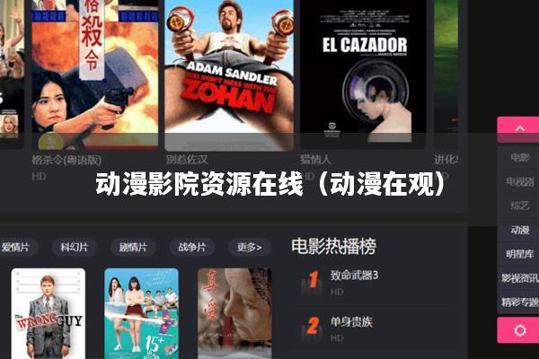 动漫影院资源在线(动漫在观)